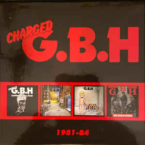 G.B.H. ‎- 1981 to 84 NEW 4xCD