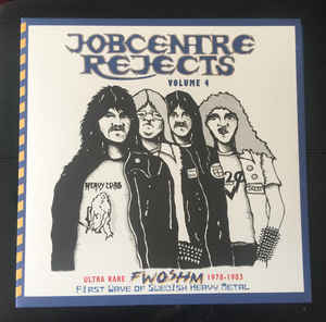 Comp - Jobcentre Rejects Vol 4  Ultra Rare FWOSHM 1978 to 1983 NEW METAL LP