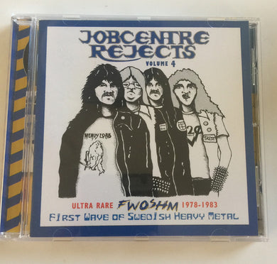 Comp - Jobcentre Rejects Vol 4  Ultra Rare FWOSHM 1978 to 1983 NEW METAL CD