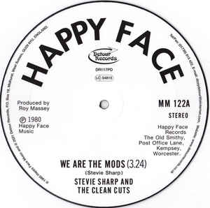 Stevie Sharp And The Clean Cuts ‎- We Are The Mods NEW 7" (pic disc)