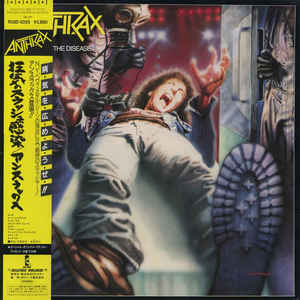 Anthrax - Spreading The Disease USED METAL LP (jpn)