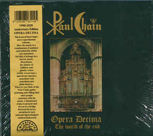 Paul Chain ‎- Opera Decima (The World Of The End) NEW METAL 2xCD