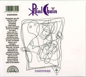 Paul Chain ‎- Emisphere NEW METAL 2xCD