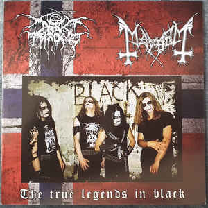 Darkthrone / Mayhem ‎- The True Legends In Black NEW METAL CD