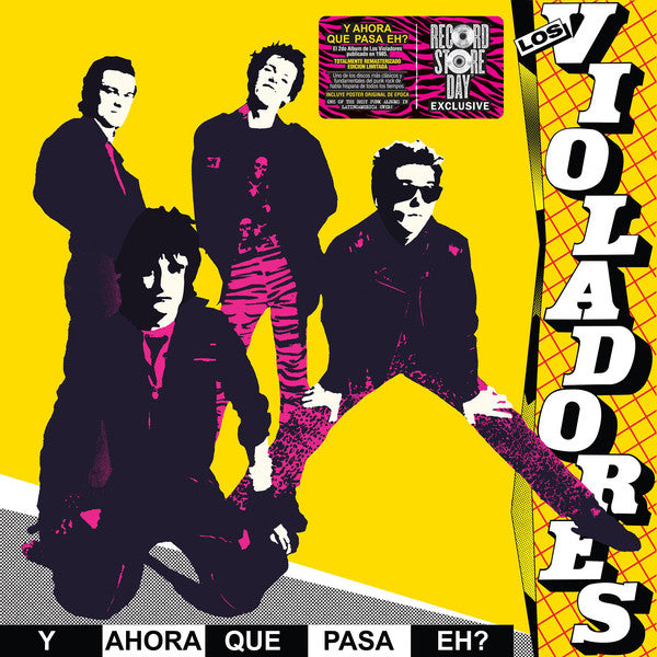 Los Violadores - Y Ahora Qué Pasa, Eh? NEW LP
