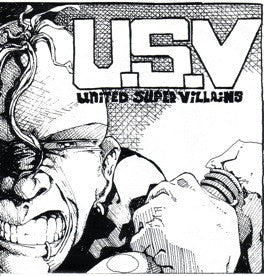 United Super Villains / The Krammies - Split USED 7"