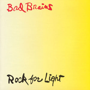 Bad Brains - Rock For Light NEW LP