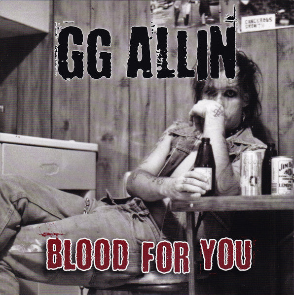 GG Allin - Blood For You NEW 7
