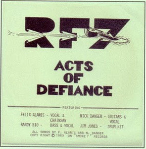 Rf7 - Acts Of Defiance NEW 7"