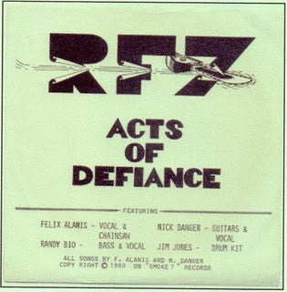 Rf7 - Acts Of Defiance NEW 7