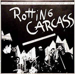Rotting Carcass/Wut - Split USED LP (yellow splatter vinyl)