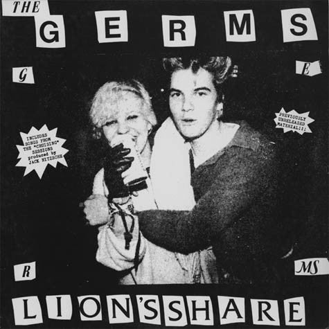 Germs - Lions Share NEW LP