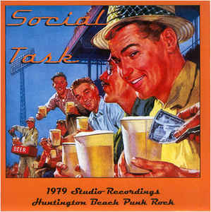 Social Task ‎- 1979 Studio Recordings - Huntington Beach Punk Rock NEW 7"