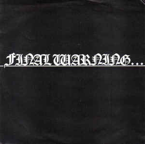 Final Warning - S/T USED 7