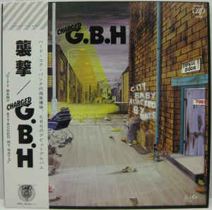 GBH - City Baby Attacked By Rats USED LP (jpn) promo