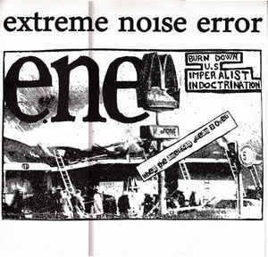 Extreme Noise Error ‎- When The American Dream Is Over USED LP