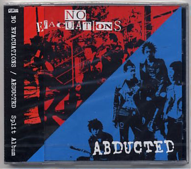 No Evacuations / Abducted - Split NEW CD
