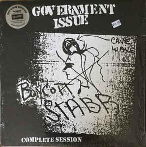 Government Issue - Boycott Stabb: Complete Session NEW LP