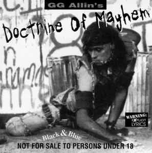 GG Allin ‎- GG Allin's Doctrine Of Mayhem NEW CD