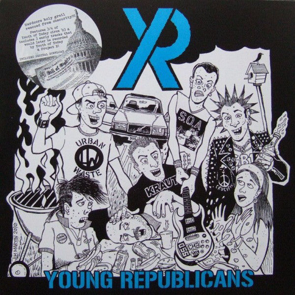 Young Republicans - Self Titled (Pre Youth Of Today) NEW 7