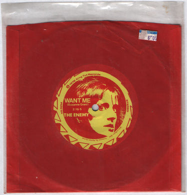 Enemy - I Need An Enemy USED 7