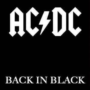 AC/DC - Back In Black USED METAL CD