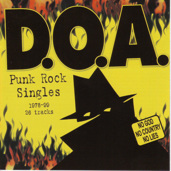 Doa - Punk Rock Singles 1978-99 NEW CD