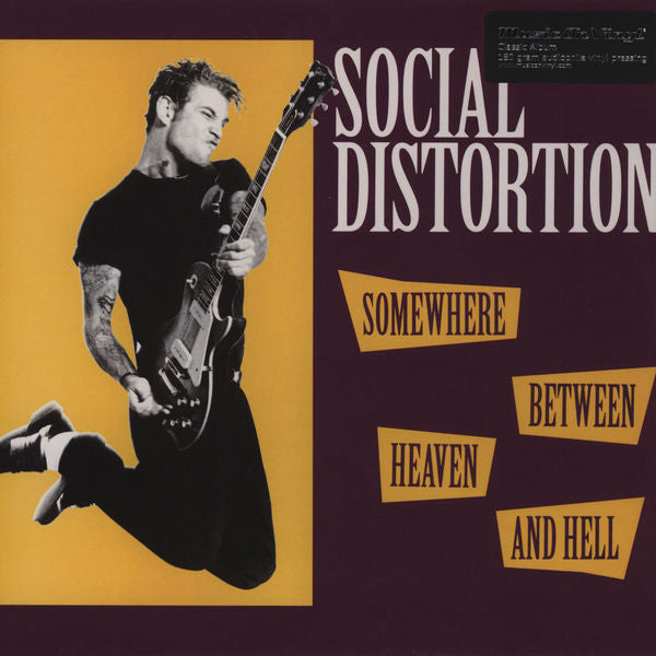Social Distortion ‎- Somewhere Between Heaven And Hell NEW LP