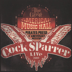 Cock Sparrer - Back in San Francisco Live 2009 NEW 2xLP