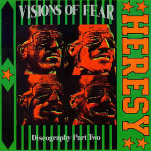 Heresy ‎- Visions Of Fear (Discography Part Two) USED LP