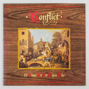 Conflict - Its Time To See Whos Who USED LP