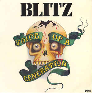 Blitz - Voice Of A Generation  NEW LP (black vinyl) ship early dec