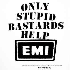 Conflict - Only Stupid Bastards Help Emi USED LP