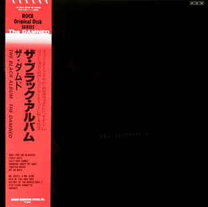 Damned - The Black Album USED LP (jpn)