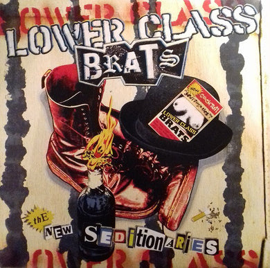 Lower Class Brats - The New Seditionaries NEW LP (exclusive blue vinyl)