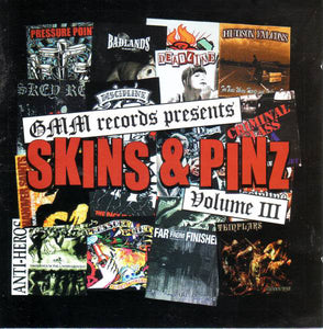 Comp - Skins & Pinz Volume III NEW CD