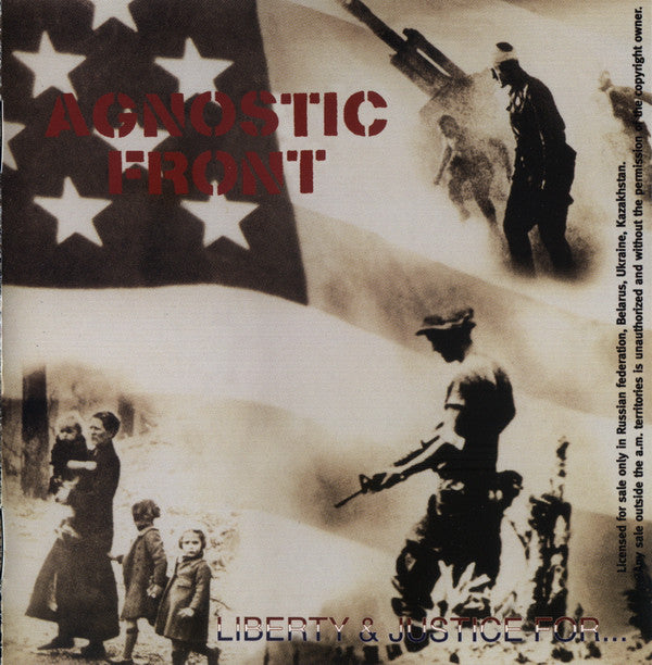 Agnostic Front - Liberty And Justice For… NEW CD