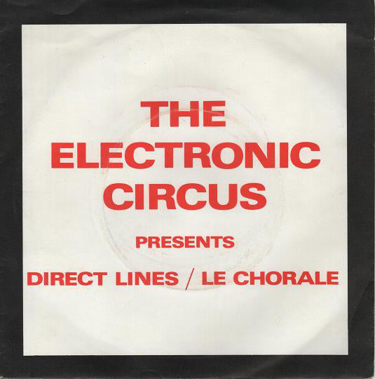 Electronic Circus ‎- Direct Lines NEW 7