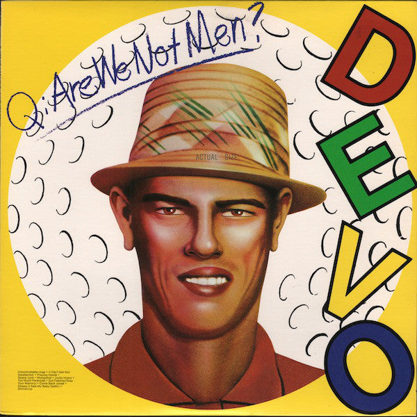 Devo ‎- Q: Are We Not Men? A: We Are Devo! USED CD