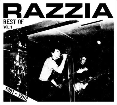 Razzia - Rest of 1981-1992 Volume 1 NEW CD