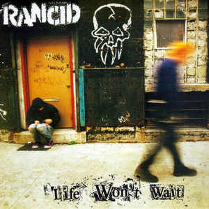 Rancid ‎- Life Won't Wait USED 2xLP (orange vinyl)