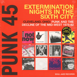 Comp - Punk 45: Extermination Nights Cleveland, Ohio 1975 - 82 NEW LP