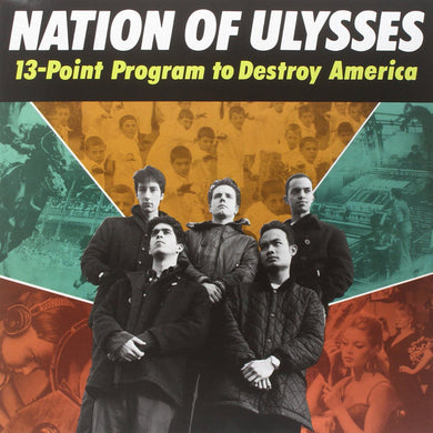 Nation Of Ulysses - 13 Point Program To Destroy America NEW LP