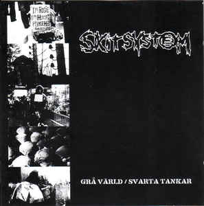 Skitsystem ‎- Gra Varld / Svarta Tankar NEW LP