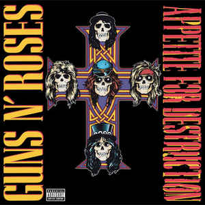 Guns N Roses ‎- Appetite For Destruction NEW METAL 2xLP