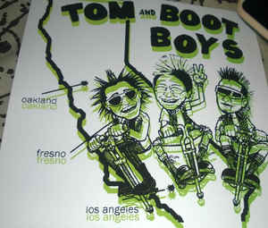 Tom And Boot Boys - Stupid And Naked Punks Are Running In My House USED 7