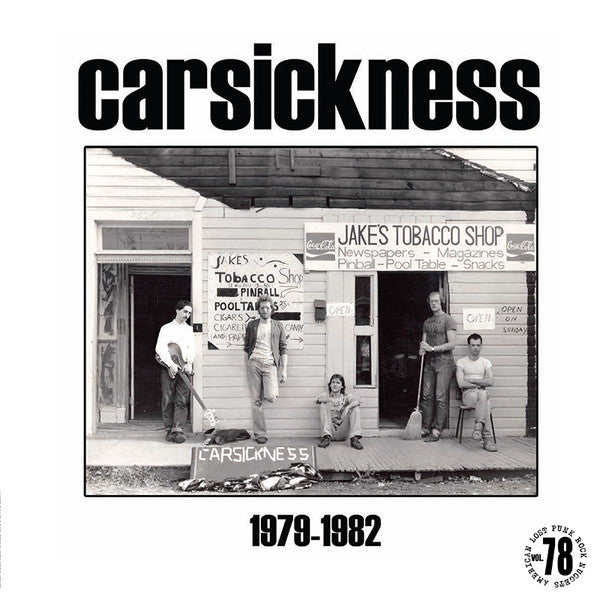 Carsickness - 1979-1982 NEW LP