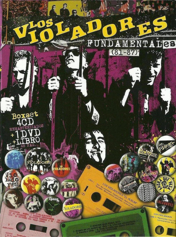 Los Violadores - Fundamentales 81 to 87 NEW CD