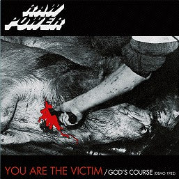 Raw Power - You Are The Victim / God's Course NEW LP