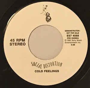 Social Distortion - Cold Feeleings USED 7